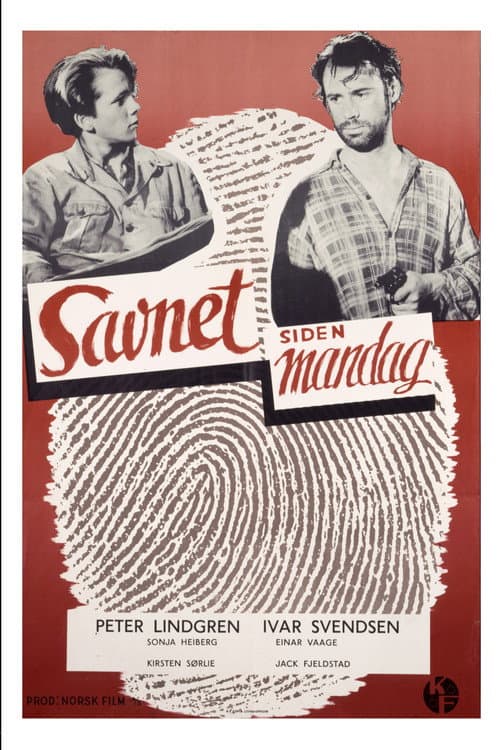 Poster for Savnet siden mandag