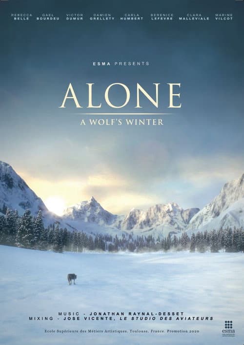 Poster for Alone: a Wolf's Winter