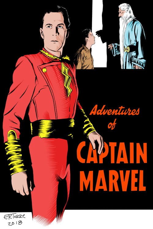 Poster for Adventures of Captain Marvel