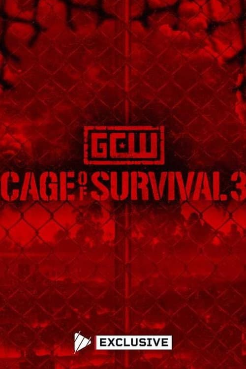 Poster for GCW Cage of Survival 3