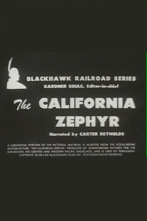 Poster for The California Zephyr