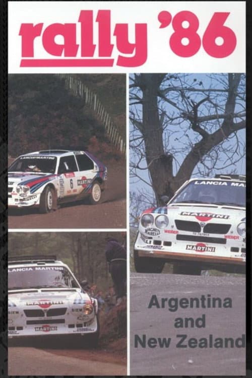 Poster for New Zealand & Argentinian Rallies 1986