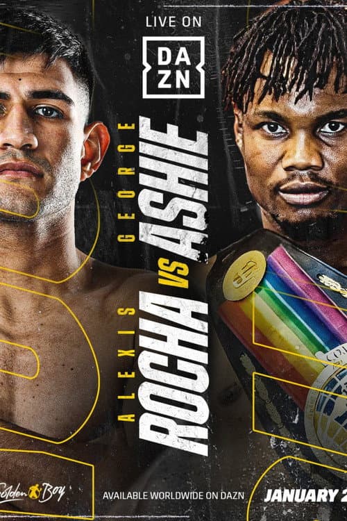 Poster for Alexis Rocha vs. George Ashie