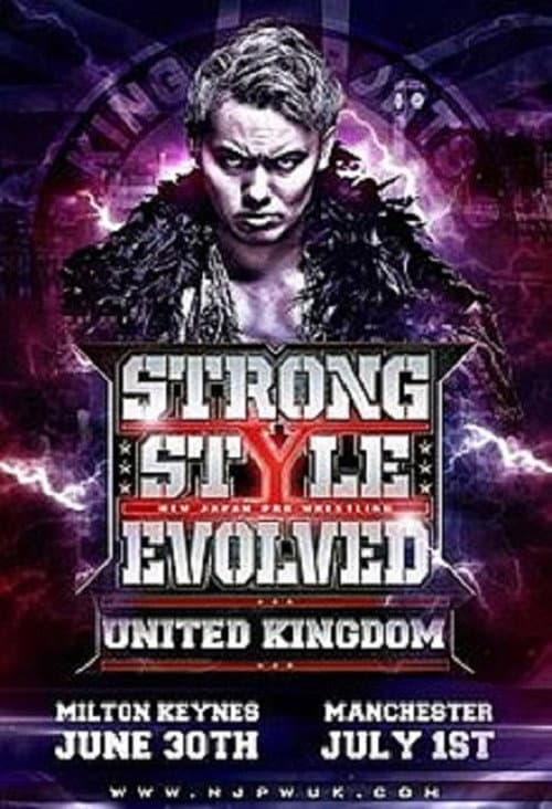 Poster for NJPW Strong Style Evolved UK - Night 2