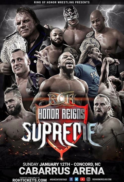 Poster for ROH: Honor Reigns Supreme