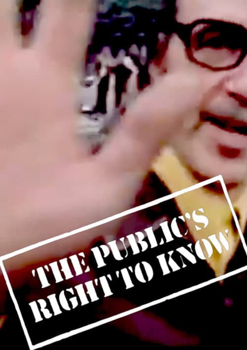 Poster for The Public's Right to Know