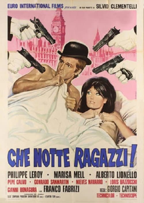 Poster for Che notte, ragazzi!