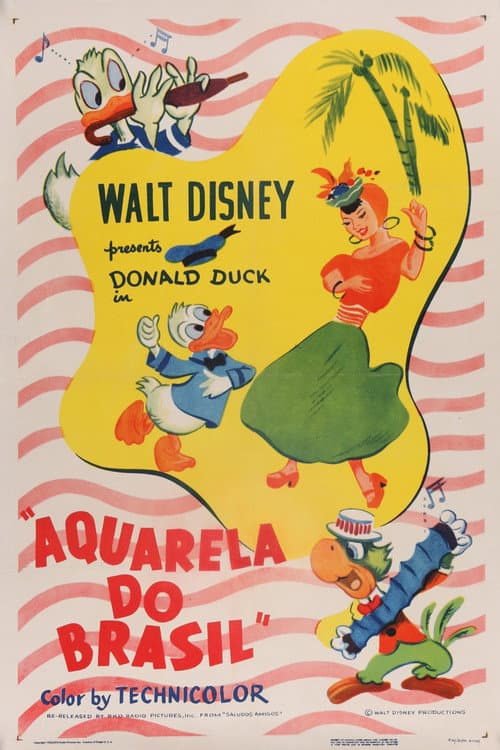 Poster for Aquarela do Brasil