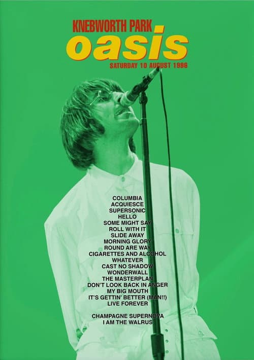Poster for Oasis: First Night Live at Knebworth Park