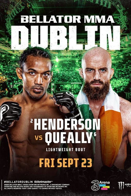Poster for Bellator 285: Henderson vs. Queally