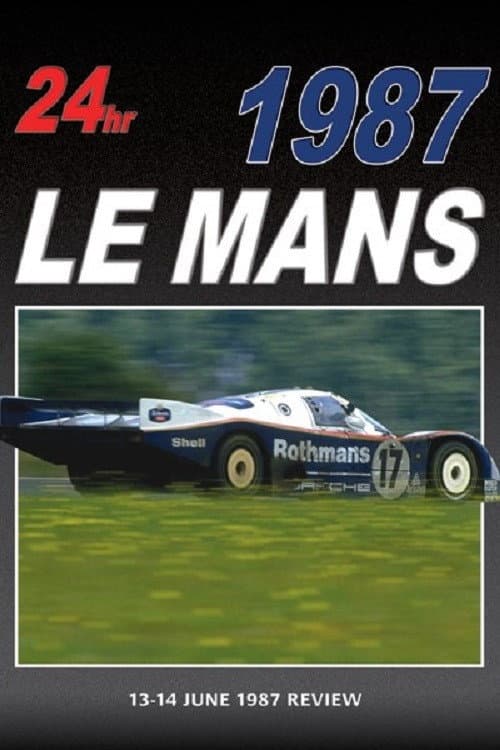 Poster for 24 Hours of Le Mans Review 1987
