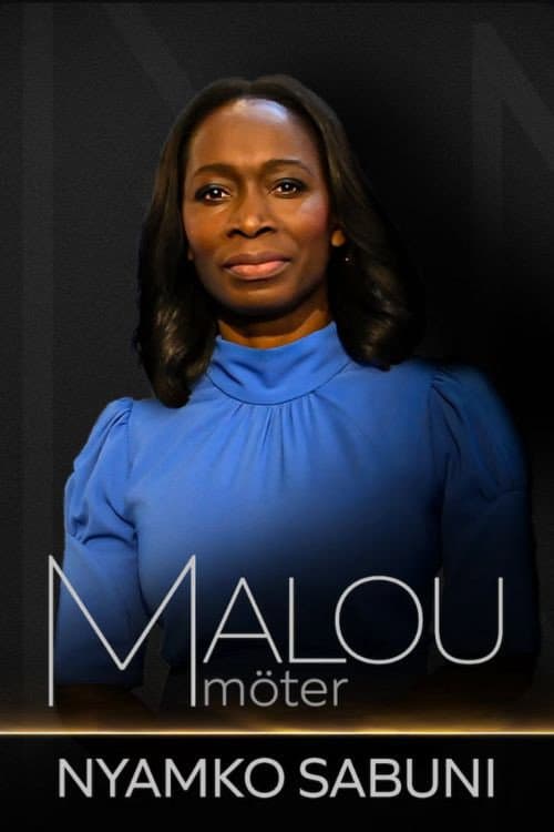 Poster for Malou möter Nyamko Sabuni