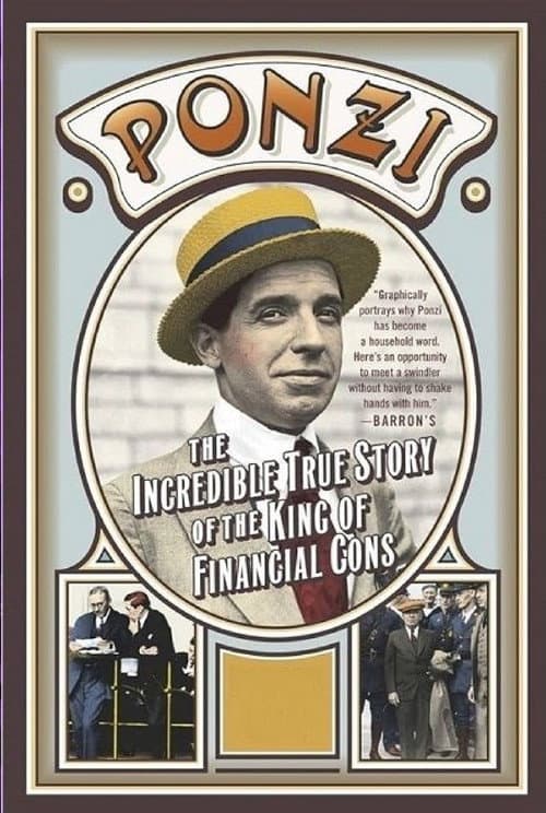 Poster for Mr. Ponzi and His Scheme