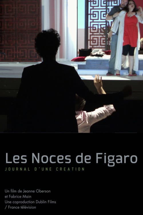 Poster for The Marriage of Figaro, diary of a creation