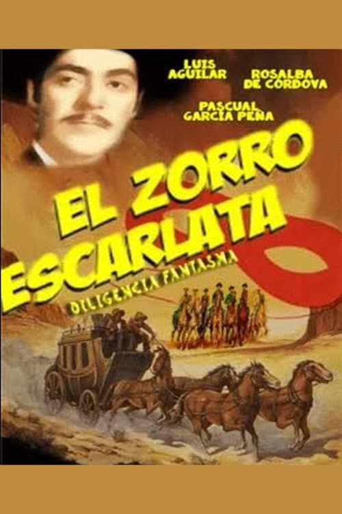 Poster for The Scarlet Fox in The Phantom Stagecoach