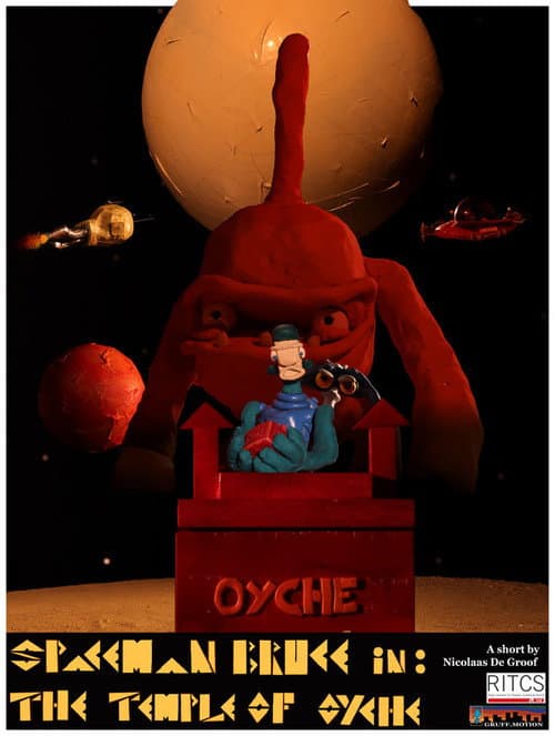 Poster for Spaceman Bruce in: The Temple of Oyche
