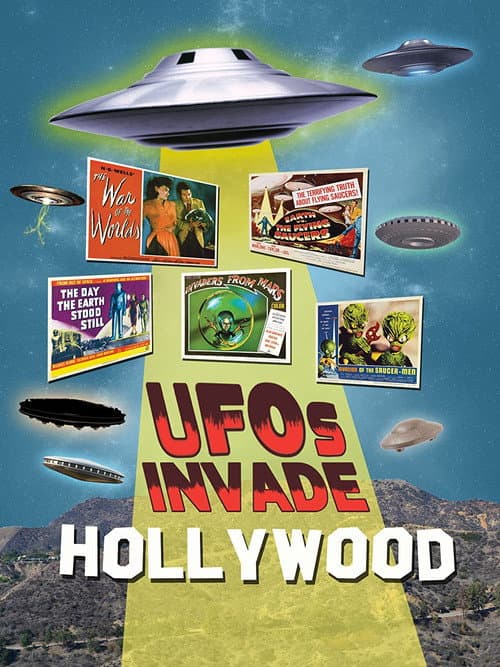 Poster for UFOs Invade Hollywood