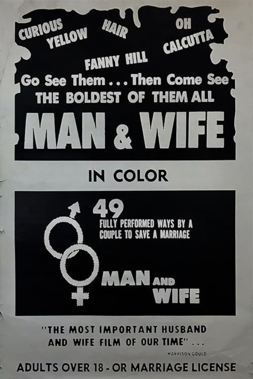 Poster for Man & Wife: An Educational Film for Married Adults