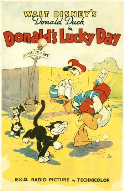 Poster for Donald's Lucky Day
