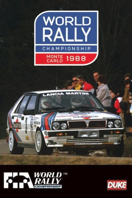 Poster for Monte Carlo Rally 1988