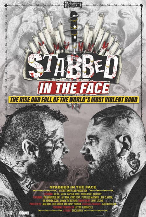 Poster for Stabbed in the Face: The Rise and Fall of the World's Most Violent Band