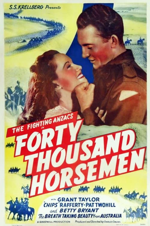 Poster for Forty Thousand Horsemen
