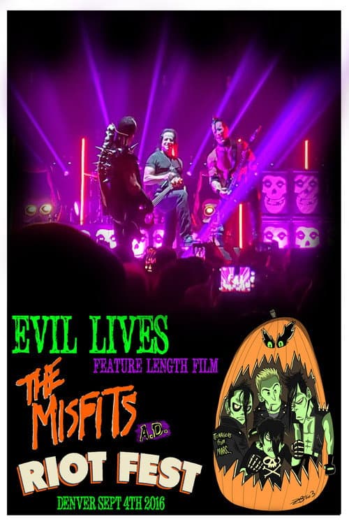 Poster for Evil Lives: The Misfits A.D.