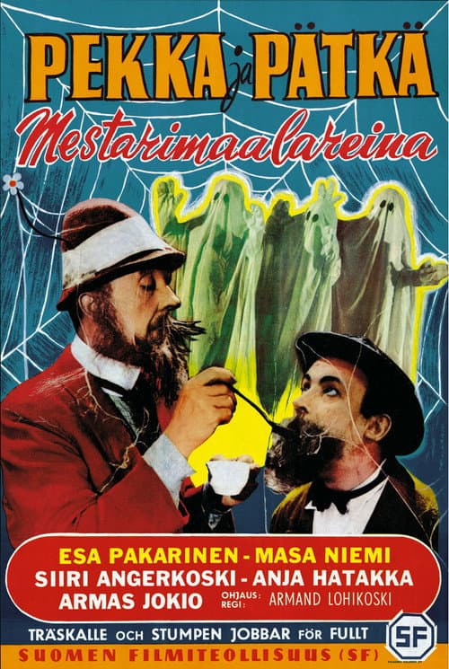 Poster for Pekka ja Pätkä mestarimaalareina