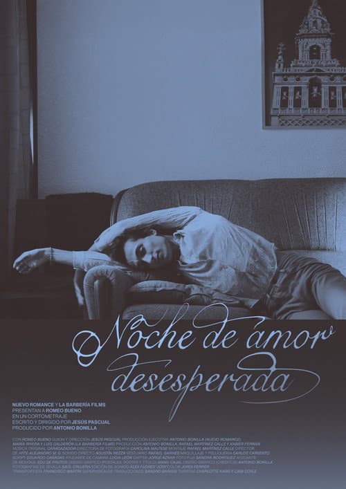 Poster for Noche de amor desesperada
