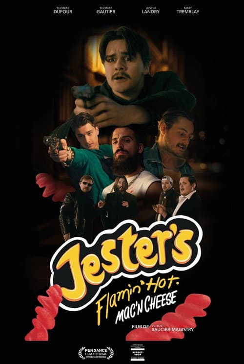 Poster for Jester's Flaming Hot Mac'n cheese