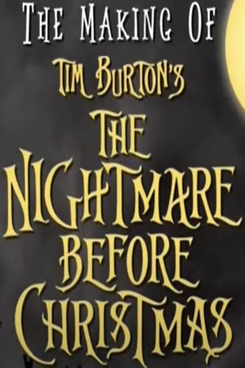 Poster for The Making of Tim Burton's 'The Nightmare Before Christmas'