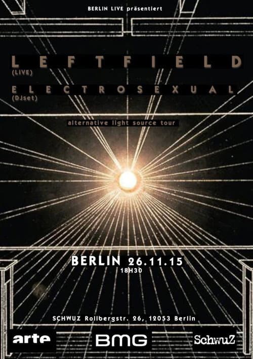 Poster for Leftfield : live in Berlin