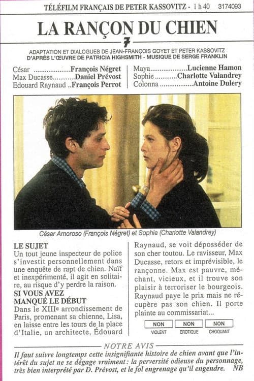 Poster for La rançon du chien