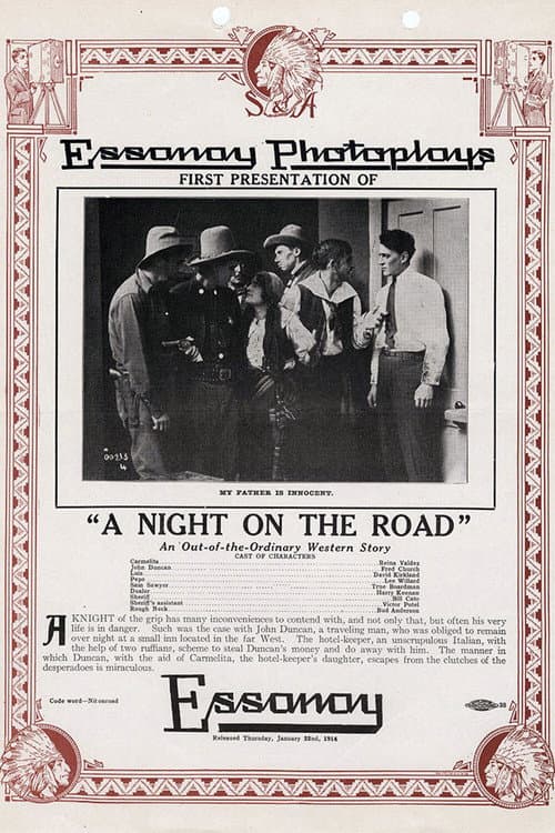 Poster for A Night on the Road
