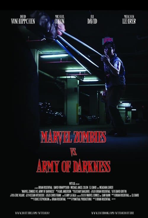 Poster for Ash vs. Marvel Zombies