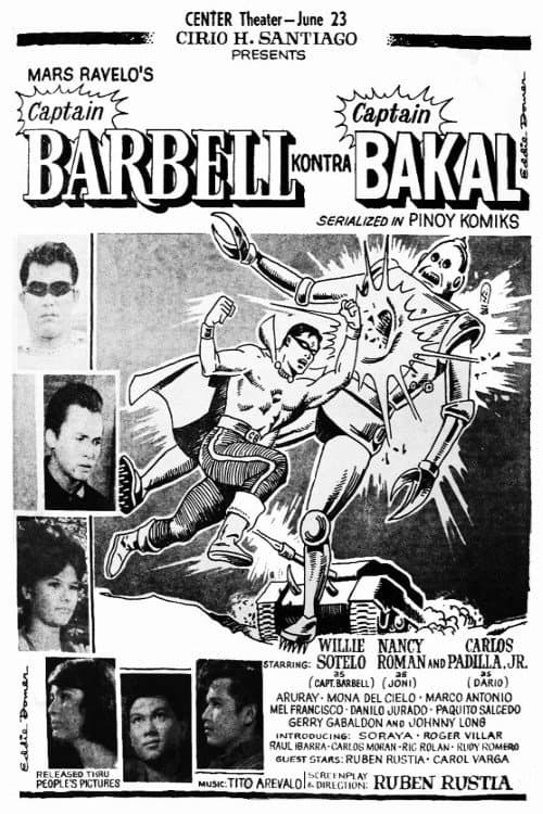Poster for Captain Barbell Kontra Captain Bakal