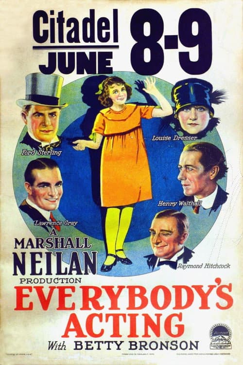 Poster for Everybody's Acting