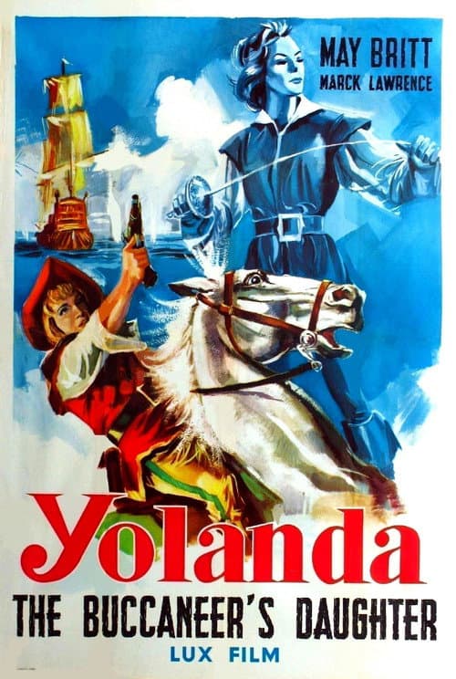 Постер до фільму «Jolanda, the Daughter of the Black Corsair»
