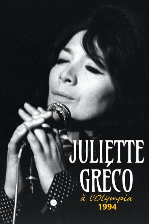 Poster for Juliette Gréco à l’Olympia, 1993