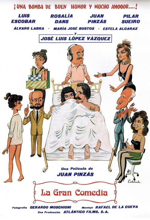 Poster for La gran comedia