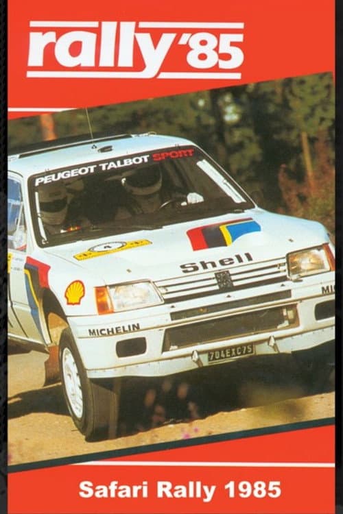Poster for Safari Rally 1985