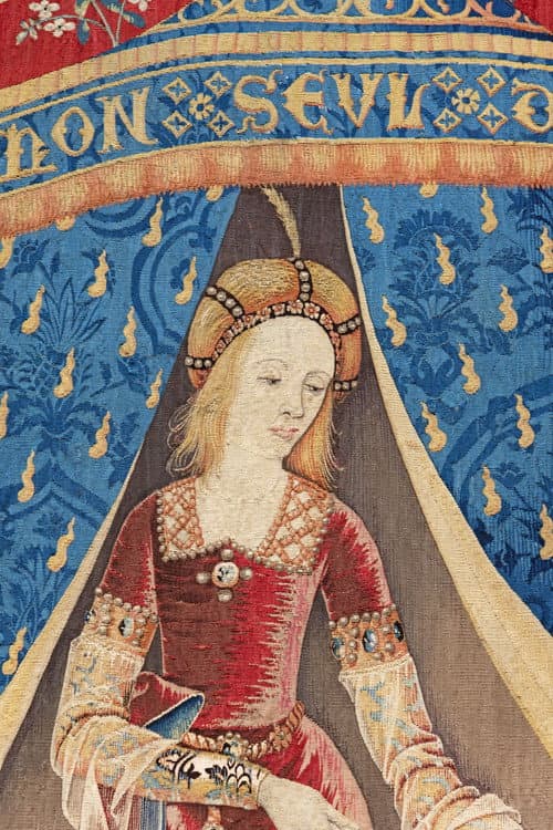 Poster for La Dame à la Licorne « Le sixième sens »