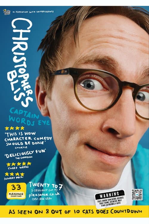 Poster for Christopher Bliss: Captain Words Eye