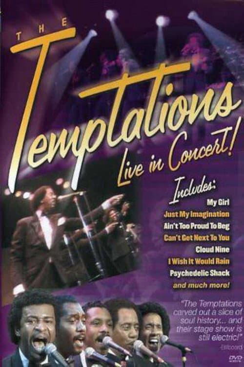 Постер до фільму «The Temptations: Live in Concert»