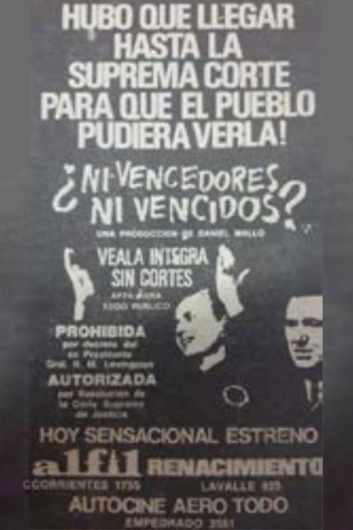 Poster for ¿Ni vencedores ni vencidos?