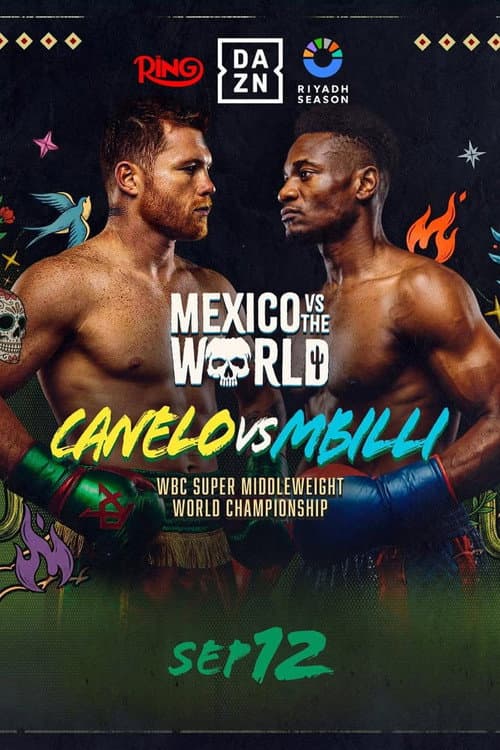 Poster for Canelo Alvarez vs. Christian Mbilli