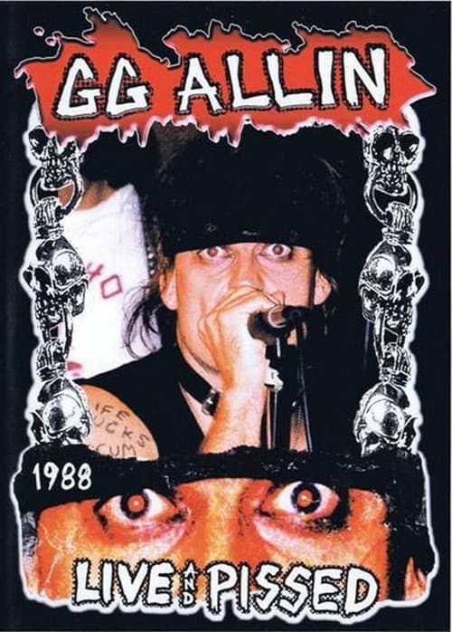 Poster for GG Allin: Live and Pissed