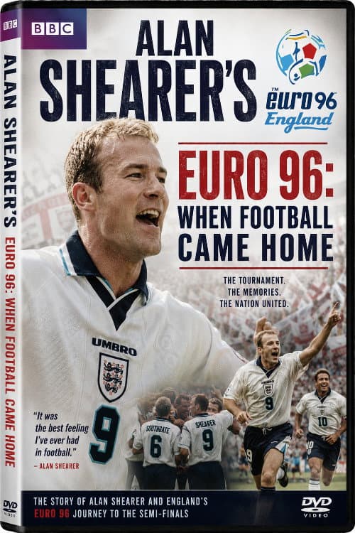 Poster for Alan Shearer's Euro 96: When Football Came Home