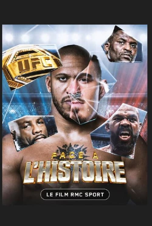 Poster for Gane Vs Aspinall "Face a l'histoire" le film avant le combat