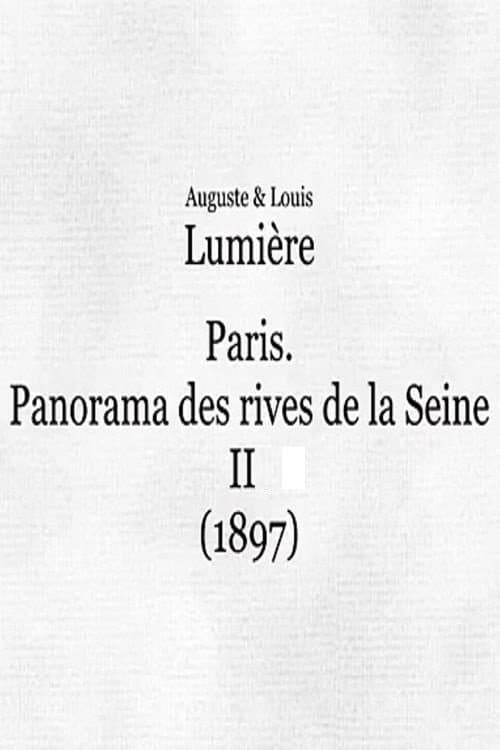 Poster for Panorama des rives de la Seine, II